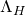 normal upper Lamda Subscript upper H