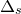 normal upper Delta Subscript s