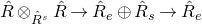 ModifyingAbove upper R With caret circled times Subscript ModifyingAbove upper R With caret Sub Superscript s Baseline ModifyingAbove upper R With caret right arrow ModifyingAbove upper R With caret Subscript e Baseline circled plus ModifyingAbove upper R With caret Subscript s Baseline right arrow ModifyingAbove upper R With caret Subscript e