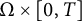 normal upper Omega times left bracket 0 comma upper T right bracket