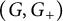 left parenthesis upper G comma upper G Subscript plus Baseline right parenthesis