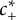 c Subscript plus Superscript asterisk