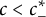 c less than c Subscript minus Superscript asterisk
