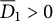 upper D overbar Subscript 1 Baseline greater than 0