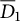 upper D overbar Subscript 1