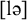 Phonetic transcription showing the lowercase letter l followed by the schwa symbol enclosed in square brackets.