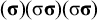 Equation showing (sigma) (sigma sigma) (sigma sigma).