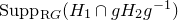 normal upper S normal u normal p normal p Subscript normal upper R upper G Baseline left parenthesis upper H 1 intersection g upper H 2 g Superscript negative 1 Baseline right parenthesis