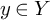 y element of upper Y