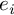 e Subscript i