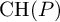 upper C upper H left parenthesis upper P right parenthesis