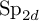 upper S p Subscript 2 d