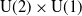 upper U left parenthesis 2 right parenthesis times upper U left parenthesis 1 right parenthesis