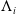 normal upper Lamda Subscript i