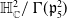 double struck upper H Subscript double struck upper C Superscript 2 Baseline divided by normal upper Gamma left parenthesis German p 5 squared right parenthesis