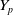 upper Y Subscript p