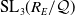 normal upper S normal upper L Subscript 3 Baseline left parenthesis upper R Subscript upper E Baseline divided by script upper Q right parenthesis