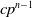 c p Superscript n minus 1