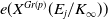 e left parenthesis upper X Superscript upper G r left parenthesis p right parenthesis Baseline left parenthesis upper E Subscript j Baseline divided by upper K Subscript normal infinity Baseline right parenthesis right parenthesis
