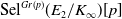 Sel Superscript upper G r left parenthesis p right parenthesis Baseline left parenthesis upper E 2 divided by upper K Subscript normal infinity Baseline right parenthesis left bracket p right bracket