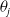 theta Subscript j