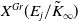 upper X Superscript upper G r Baseline left parenthesis upper E Subscript j Baseline divided by upper K overtilde Subscript normal infinity Baseline right parenthesis