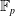 double struck upper F Subscript p
