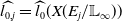 ModifyingAbove l Subscript 0 comma j Baseline With caret equals ModifyingAbove l 0 With caret left parenthesis upper X left parenthesis upper E Subscript j Baseline divided by double struck upper L Subscript normal infinity Baseline right parenthesis right parenthesis