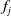 f Subscript j