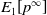 upper E 1 left bracket p Superscript normal infinity Baseline right bracket