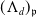 left parenthesis normal upper Lamda Subscript d Baseline right parenthesis Subscript German p