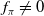 f Subscript pi Baseline not equals 0