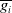 g Subscript i Baseline overbar