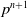 p Superscript n plus 1