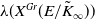 lamda left parenthesis upper X Superscript upper G r Baseline left parenthesis upper E divided by upper K overtilde Subscript normal infinity Baseline right parenthesis right parenthesis