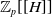 double struck upper Z Subscript p Baseline left bracket left bracket upper H right bracket right bracket