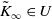 upper K overtilde Subscript normal infinity Baseline element of upper U