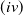 left parenthesis i v right parenthesis