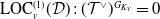 LOC Subscript v Superscript left parenthesis 1 right parenthesis Baseline left parenthesis script upper D right parenthesis colon left parenthesis script upper T Superscript or Baseline right parenthesis Superscript upper G Super Subscript upper K Super Sub Subscript v Super Subscript Superscript Baseline equals 0