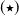 left parenthesis star right parenthesis
