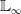 double struck upper L Subscript normal infinity