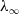 lamda Subscript normal infinity