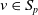 v element of upper S Subscript p