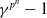 gamma Superscript p Super Superscript n Baseline minus 1