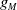 g Subscript upper M