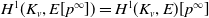 upper H Superscript 1 Baseline left parenthesis upper K Subscript v Baseline comma upper E left bracket p Superscript normal infinity Baseline right bracket right parenthesis equals upper H Superscript 1 Baseline left parenthesis upper K Subscript v Baseline comma upper E right parenthesis left bracket p Superscript normal infinity Baseline right bracket