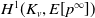 upper H Superscript 1 Baseline left parenthesis upper K Subscript v Baseline comma upper E left bracket p Superscript normal infinity Baseline right bracket right parenthesis