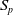 upper S Subscript p