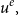 u Superscript e Baseline comma