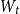 upper W Subscript t